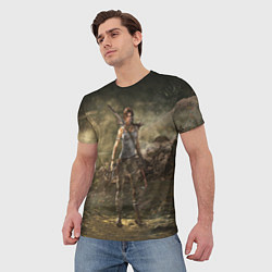 Футболка мужская Tomb Raider Лара Крофт, цвет: 3D-принт — фото 2