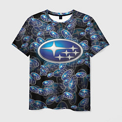 Мужская футболка SUBARU BIG LOGO PATTERN