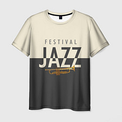 Мужская футболка JAZZ FESTIVAL