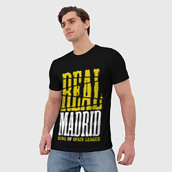 Футболка мужская Real Madrid Реал Мадрид, цвет: 3D-принт — фото 2