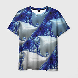 Мужская футболка Абстрактные морские ракушки