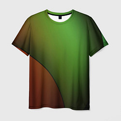 Мужская футболка 3х-цветная спираль