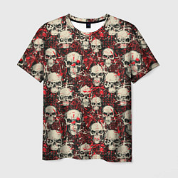 Мужская футболка Кровавые Черепа Skulls
