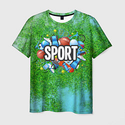 Мужская футболка Разные спорт Sport