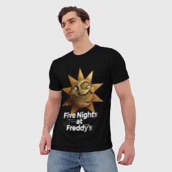 Футболка мужская Five Nights at Freddys: Security Breach Воспитател, цвет: 3D-принт — фото 2