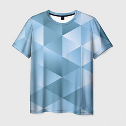 Мужская футболка Треугольники 3D Frozzen 2022