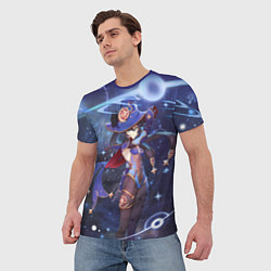 Футболка мужская Mona Genshin Impact, цвет: 3D-принт — фото 2