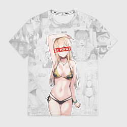 Мужская футболка Senpai Kitagawa Manga