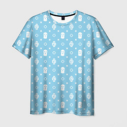 Мужская футболка Узор Sky Blue Dope Camo Dope Street Market