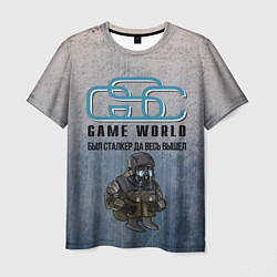 Футболка мужская GSC Game World, цвет: 3D-принт