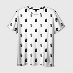 Мужская футболка Узор Mono White Dope Camo Dope Street Market