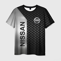 Мужская футболка Nissan Ниссан Сталь