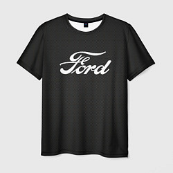 Футболка мужская Ford форд крбон, цвет: 3D-принт