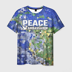 Футболка мужская Peace Ambassador Посол мира, цвет: 3D-принт