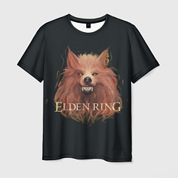 Футболка мужская Алый волк из Elden Ring, цвет: 3D-принт