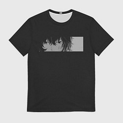 Мужская футболка Осаму Дазай Взгляд