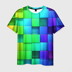 Мужская футболка Color geometrics pattern Vanguard