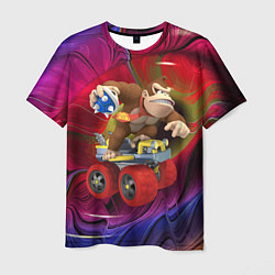 Футболка мужская Mario Donkey Kong Nintendo Video Game, цвет: 3D-принт