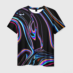 Футболка мужская Vanguard pattern Neon, цвет: 3D-принт