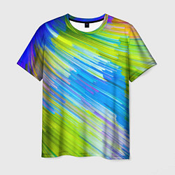 Мужская футболка Color vanguard pattern Raster