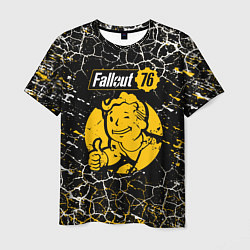 Футболка мужская Fallout 76 bethesda, цвет: 3D-принт