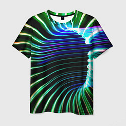 Мужская футболка Portal Fashion pattern Neon