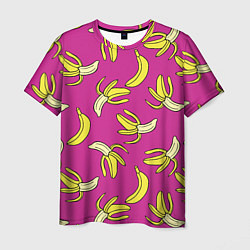 Мужская футболка Banana pattern Summer Color