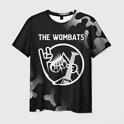 Мужская футболка The Wombats КОТ Камуфляж