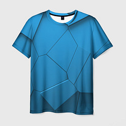 Мужская футболка 3д геометрия