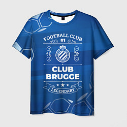 Футболка мужская Club Brugge FC 1, цвет: 3D-принт