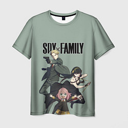 Мужская футболка Spy x Family Семья шпиона