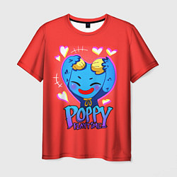 Футболка мужская POPPY PLAYTIME CUTE HAGGY WAGGY - милый Хагги Вагг, цвет: 3D-принт