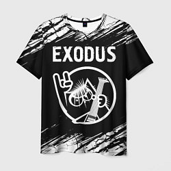 Мужская футболка Exodus КОТ Краски