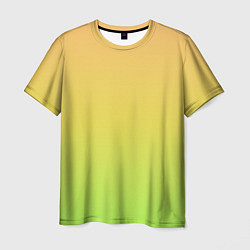 Мужская футболка GRADIEND YELLOW-GREEN