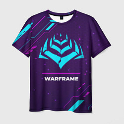 Мужская футболка Warframe Gaming Neon