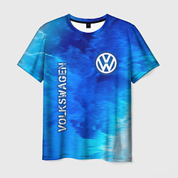 Футболка мужская VOLKSWAGEN Volkswagen Пламя, цвет: 3D-принт