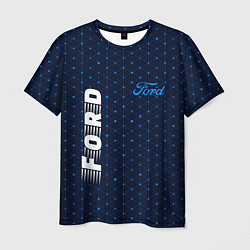 Футболка мужская FORD Ford - Абстракция, цвет: 3D-принт