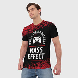 Футболка мужская Mass Effect Пришел, Увидел, Победил, цвет: 3D-принт — фото 2