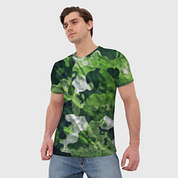 Футболка мужская Camouflage Pattern Камуфляж Паттерн, цвет: 3D-принт — фото 2