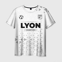 Мужская футболка Lyon Champions Униформа