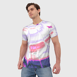 Футболка мужская Тай-дай Абстракция Tie-Dye, цвет: 3D-принт — фото 2