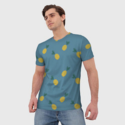 Футболка мужская Pineapplы, цвет: 3D-принт — фото 2