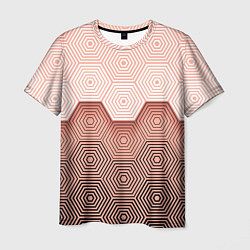 Мужская футболка Hexagon Minimal