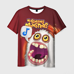 Футболка мужская My singing monster, цвет: 3D-принт