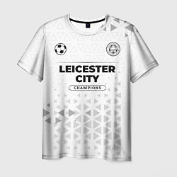 Футболка мужская Leicester City Champions Униформа, цвет: 3D-принт