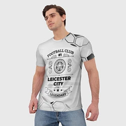 Футболка мужская Leicester City Football Club Number 1 Legendary, цвет: 3D-принт — фото 2