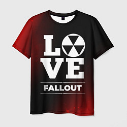 Мужская футболка Fallout Love Классика