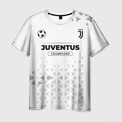 Футболка мужская Juventus Champions Униформа, цвет: 3D-принт