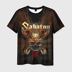 Мужская футболка SABATON САБАТОН SKULL