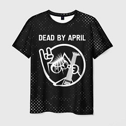 Мужская футболка Dead by April КОТ Гранж